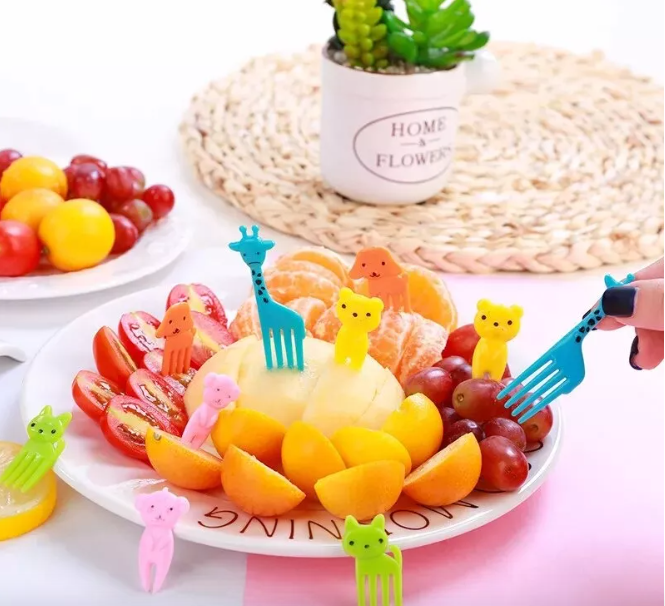 HERMOSOS TENEDORES DE ANIMALITOS PARA NIÑOS