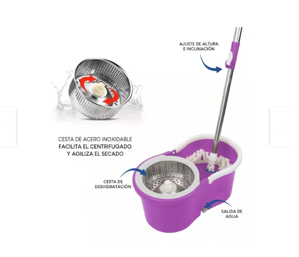 MOPA TRAPEADOR GIRATORIO 360